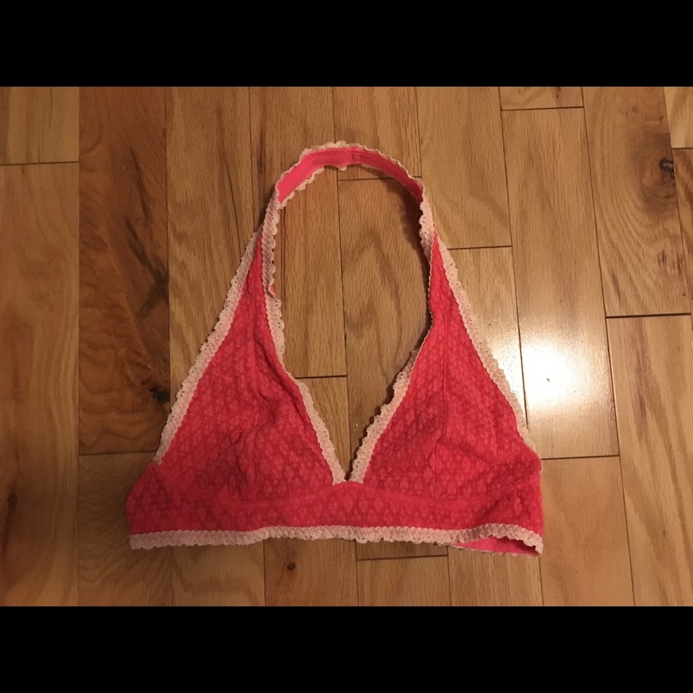 FreePeople Lace Halter Bra